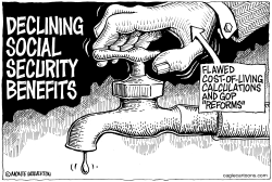 DECLINING SOCIAL SECURITY BENEFITS by Monte Wolverton