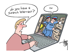 SEARCH WARRANT by Arend Van Dam