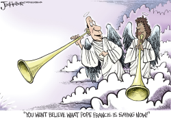 POPE FRANCIS by Joe Heller