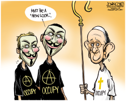 Pope Francis and Occupy  by John Cole