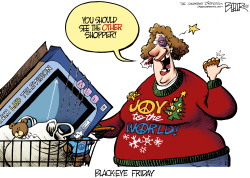 HOLIDAY SHOPPING  by Nate Beeler