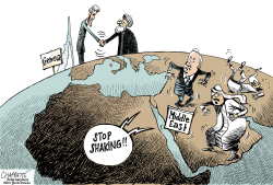 NULEAR ACCORD WITH IRAN by Patrick Chappatte