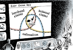 EAST CHINA SEA TENSIONS by Patrick Chappatte