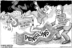 PENSION REFORM by Monte Wolverton