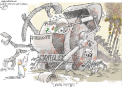 THE MONKEY WRENCH POPE  by Pat Bagley