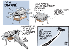 THE FUTURE OF DRONES,  by Randy Bish