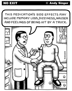 MEDICATION SIDE EFFECTS by Andy Singer