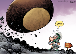 LOCAL OH - BUCKEYES VS SPARTANS  by Nate Beeler