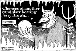 LOCAL-CA RUNNING AGAINST JERRY BROWN by Monte Wolverton