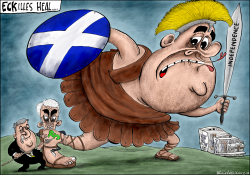 CURRENCY IS ACHILLES HEEL FOR SCOTTISH LEADER ECK by Brian Adcock