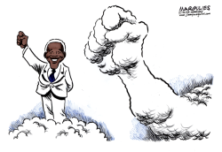 NELSON MANDELA COLOR by Jimmy Margulies