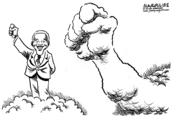 NELSON MANDELA by Jimmy Margulies
