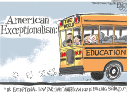 AMERICAN EXCEPTIONALISM  by Pat Bagley