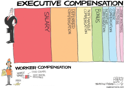 CEO AND WORKER PAY  by Pat Bagley