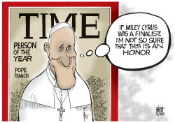 POPE FRANCIS PERSON OF THE YEAR,  by Randy Bish