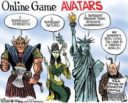ONLINE GAME AVATARS by Kevin Siers