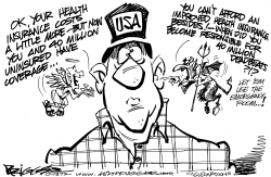 HEALTH INSURANCE by Milt Priggee