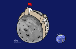 CHINA ON THE MOON by Frederick Deligne