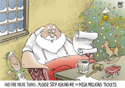 MEGA MILLIONS CHRISTMAS,  by Randy Bish