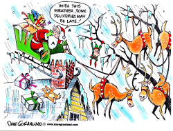 CHRISTMAS BAD WEATHER by Dave Granlund