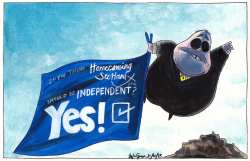 THE APOLITICAL HOMECOMING SCOTLAND 2014 by Iain Green