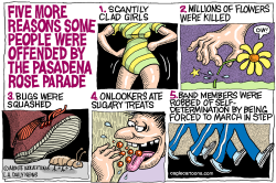 LOCAL-CA OFFENDED BY ROSE PARADE  by Wolverton
