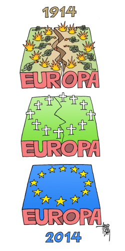 EUROPA 1914-2014 by Arend Van Dam