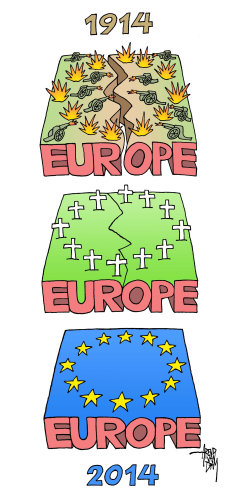 EUROPE 1914-2014 by Arend Van Dam