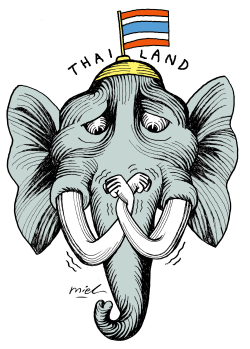 THAILAND POLITICAL CRISIS by Deng Coy Miel