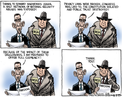 NSA PARDON by Kevin Siers