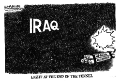 IRAQ FALLS APART by Jimmy Margulies