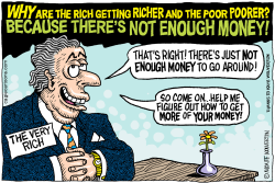 THERE'S NOT ENOUGH MONEY  by Monte Wolverton