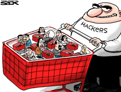 TARGETED SHOPPERS  by Steve Sack