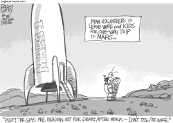 MISSION TO MARS by Pat Bagley