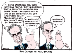 JOE OLIVER VS NEIL YOUNG by Ingrid Rice