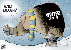 IN THE GRIP OF WINTER,  by Randy Bish
