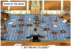 PRESIDENT OBAMA STATE OF THE UNION ADDRESS EMULATES POPE FRANCIS- by R.J. Matson