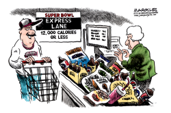 SUPER BOWL CUISINE  by Jimmy Margulies
