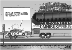 TEA PARTY CAN'T STOP FEDERAL OMNIBUS BUDGET DEAL by R.J. Matson