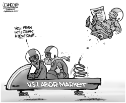OBAMACARE AND THE LABOR MARKET BW by John Cole