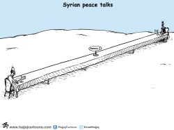 SYRIAN TALKS by Emad Hajjaj