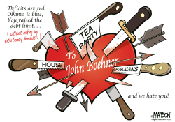 TEA Party Valentine to House Speaker Boehner- by RJ Matson