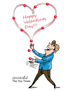 HAPPY VALENTINES DAY by Arcadio Esquivel