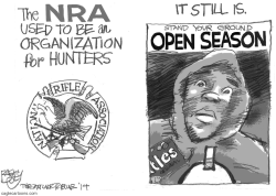 STAND YOUR GROUND by Pat Bagley