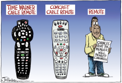 CABLE MERGER by Joe Heller
