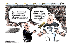 THE NFL  by Jimmy Margulies