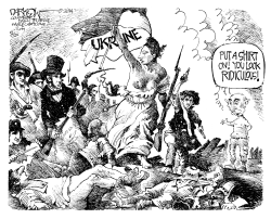 UKRAINE REVOLUTION by John Darkow