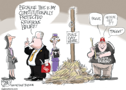 WHO WOULD JESUS HATE by Pat Bagley