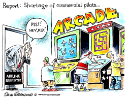 PILOT SHORTAGE by Dave Granlund