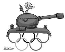 POST OLYMPIC PUTIN by Martin Sutovec